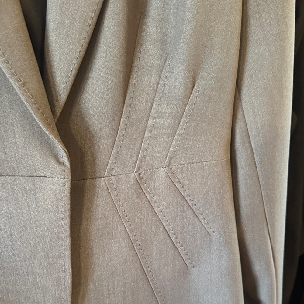 Calvin Klein Women's Classic Gray Suit Jacket - Picture 6 of 11
